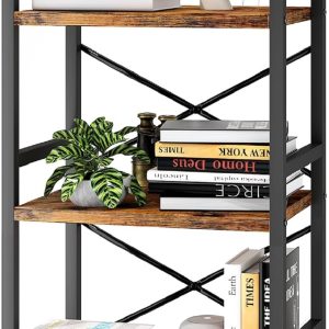 3 Tier Industrial Bookcase