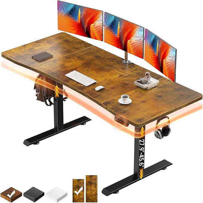 63 x 28 Inch Electric Standing Desk